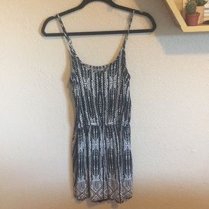Aztec print romper // Size medium